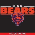 Chicago Bears SVG, Bears Logo SVG, NFL SVG, Football SVG, Cricut Cut Files, Silhouette Designs, Sports SVG, Team Spirit