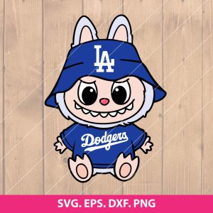 Labubu Dodgers SVG