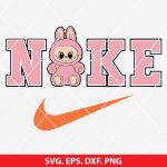 Labubu Nike SVG, streetwear SVG, cute monster design, custom sneaker art, DIY apparel template, hypebeast vector, cut file for Cricut