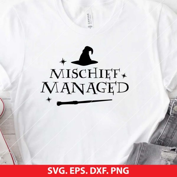 Mischief Managed Harry Potter SVG