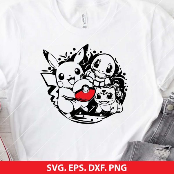 Pokemon Friends SVG