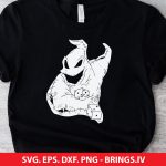 Oogie Boogie SVG, Nightmare Before Christmas SVG, Halloween Cricut designs, spooky silhouette files, Tim Burton character art
