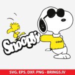 Snoopy SVG, Woodstock SVG, Peanuts SVG, Charlie Brown SVG, Cricut Cut Files, Silhouette Cameo, Vintage Cartoon SVG, DIY Craft SVG, Kids’ Apparel
